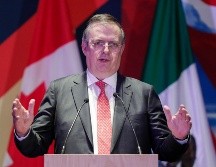 Esto pide Ebrard ante nuevo arancel global anunciado por Trump. EFE / ARCHIVO