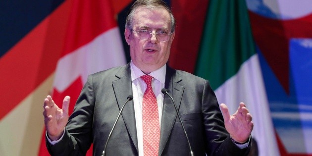 Ebrard reacciona a arancel global del 10% de Trump