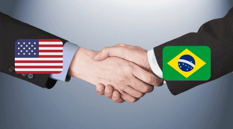 Donald Trump había impuesto a Brasil aranceles de hasta un 50% en sus productos, un porcentaje bastante alto. CANVA