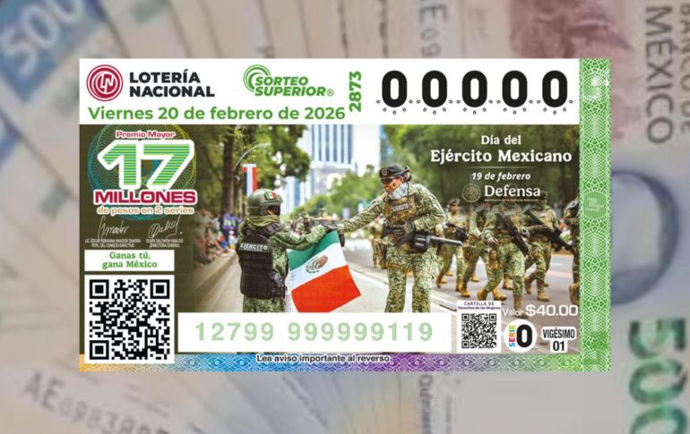 Resultados del Sorteo Superior 2873 de la Lotería Nacional del 20 de febrero