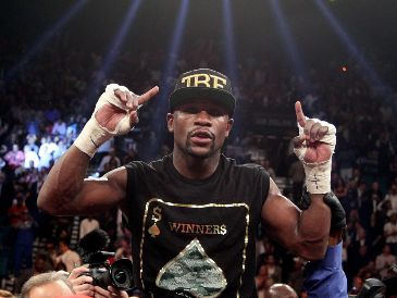 "Todavía tengo lo necesario para lograr más récords en el boxeo", aseguró Mayweather. AFP/Archivo