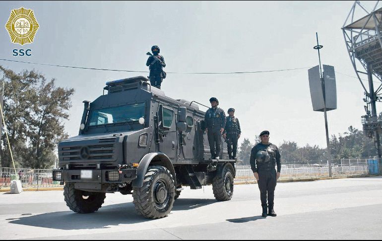 Elementos de la Secretaría de Seguridad Ciudadana de la Ciudad de México realizaron operativos en nueve alcaldías. ESPECIAL