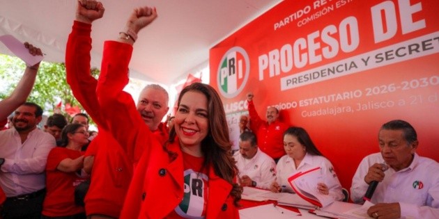Reeligen a Laura Haro como presidenta del PRI en Jalisco