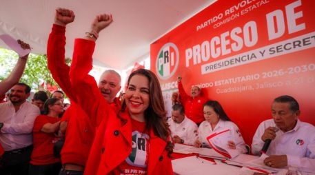 Además de la reelección de Haro, Aurelio Fonseca fue elegido como secretario general del partido. EL INFORMADOR / A. Navarro