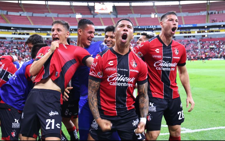 De la mano de Diego González, Eduardo Aguirre y del debutante Agustín Rodríguez, Atlas se quedó con el triunfo para mantener la buena racha en casa y seguir en la parte alta de la tabla general. IMAGO7.