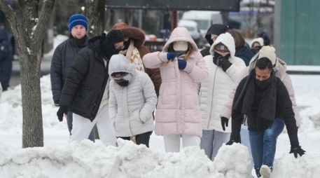 Meteorólogos alertan que la tormenta impactará con nieve y lluvia a la costa este de la Unión Americana. AP/S. Wenig