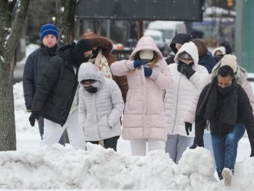 Meteorólogos alertan que la tormenta impactará con nieve y lluvia a la costa este de la Unión Americana. AP/S. Wenig