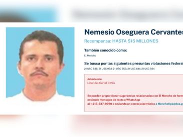El Departamento de Justicia de Estados Unidos mantiene acusaciones formales en su contra por conspiración para distribuir cocaína y metanfetamina con destino a territorio estadounidense. ESPECIAL/ DEA.