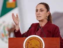 La presidenta afirmó que existe absoluta coordinación con gobiernos de todos los estados, y que el Gabinete de Seguridad se mantiene informando a la ciudadanía sobre la situación. EFE/ I. Esquivel.