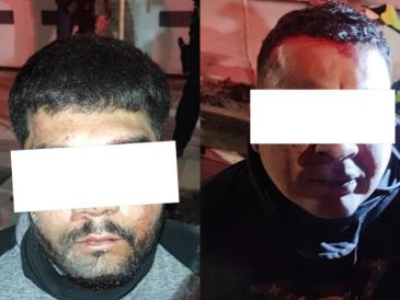 El vehículo que se incendió en la zona fue prendido por los hombres en el cruce de las calles Cuarta Poniente y Emiliano Zapata, en la misma colonia Nuevo México. ESPECIAL