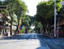 Calma tensa. Vialidades casi vacías en Guadalajara reflejan la mezcla de tranquilidad y preocupación que se percibe el día después de la caída del líder del CNG, Nemesio Oseguera Cervantes 