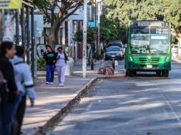 De acuerdo con la Secretaría de Transporte, el servicio de transporte público se estaba retomando de forma paulatina. EL INFORMADOR/A. Navarro