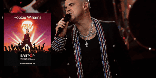 Conciertos: Robbie Williams anuncia su regreso a Ciudad de M&eacute;xico