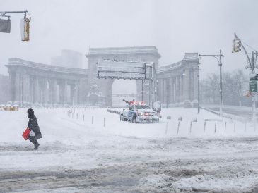 Las nevadas totales ya han superado los dos pies (61 cm) en algunas zonas de Nueva Jersey. EFE/O. Fedorova