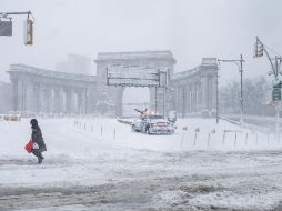 Las nevadas totales ya han superado los dos pies (61 cm) en algunas zonas de Nueva Jersey. EFE/O. Fedorova