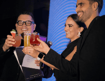 Erick Jiménez, Paola Núñez y Alejandro Calderón fueron los anfitriones esa noche / Foto: M.Ruizvelasco