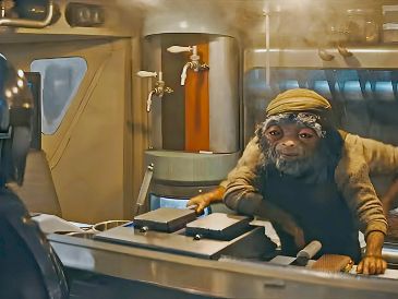 Scorsese presta su voz a un peculiar tendero de cuatro brazos del planeta “Ardennian”, aportando humor en una escena clave con “Mando”. ESPECIAL