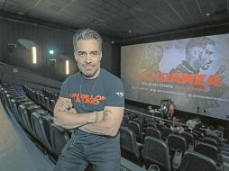 El histrión reconoció que protagonizar la cinta “Venganza” requirió de una preparación que fue tanto física como mental. EL INFORMADOR/ A. Navarro