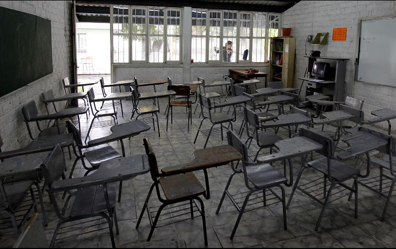 Las escuelas de Jalisco permanecerán cerradas. EL INFORMADOR/Archivo
