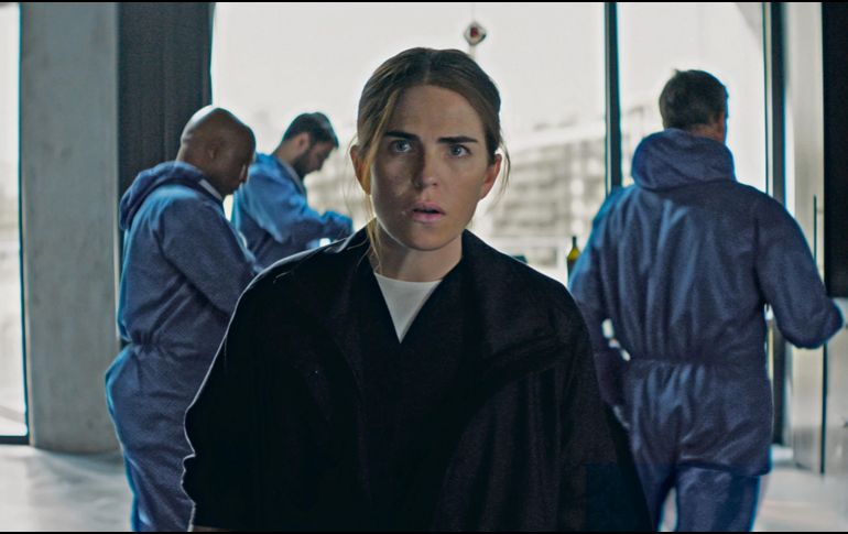 Karla Souza actualmente trabaja en la serie de Amazon Prime “56 days” . EFE