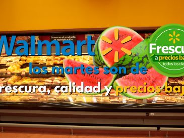 Las ofertas por el Martes de Frescura este 24 de febrero son válidas en las más de 2 mil sucursales físicas de Walmart y en su tienda en línea. EL INFORMADOR / ARCHIVO