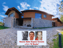 Casa en Tapalpa, Jalisco, donde presuntamente habitaba 