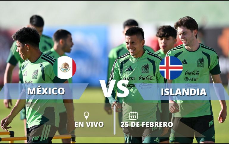 México e Islandia se enfrentan en el Estadio La Corregidora en un partido amistoso. ESPECIAL / CANVA