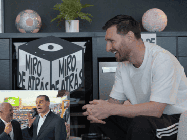 Lionel Messi reaccionó a un video de los comentaristas mexicanos Christian Martinoli y Luis García. YouTube/ @MirodeAtras