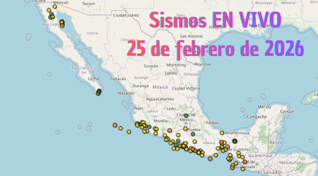 EN VIVO | Sismos en México | Miércoles 25 de febrero. ESPECIAL / SSN