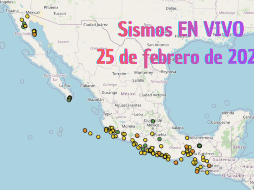 EN VIVO | Sismos en México | Miércoles 25 de febrero. ESPECIAL / SSN