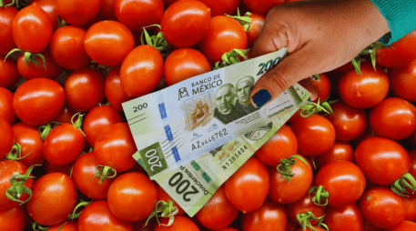 Buena parte del aumento en verduras se debió al precio del jitomate, que suele caer en los dos primeros meses del año, pero en esta ocasión no fue así. ESPECIAL / CANVA