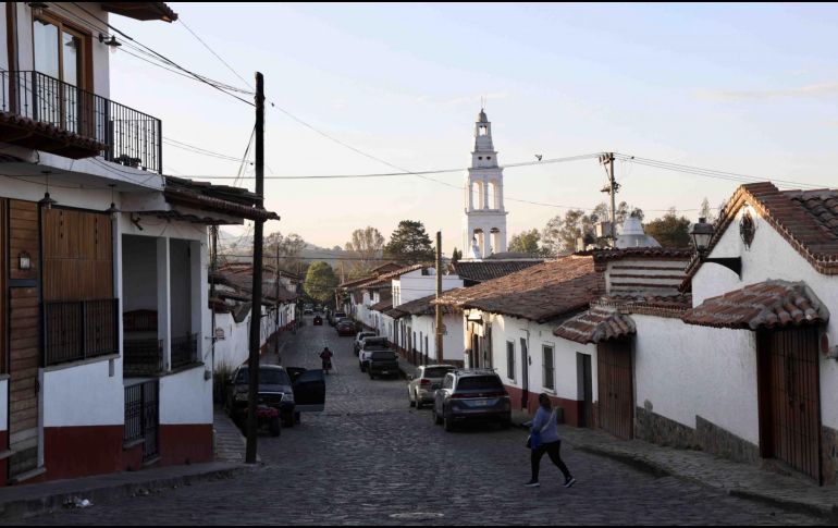 Las clases presenciales en Tapalpa, Jalisco, se reanudarán hasta el próximo lunes. SUN/V. Rosas