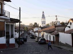 Las clases presenciales en Tapalpa, Jalisco, se reanudarán hasta el próximo lunes. SUN/V. Rosas