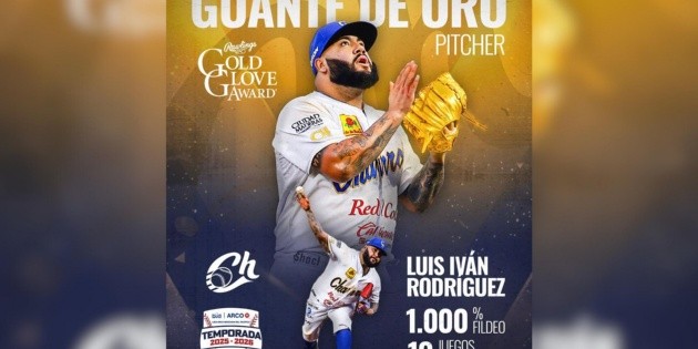 Charros de Jalisco: "Shocker" Rodr&iacute;guez gana Guante de Oro de la LMP