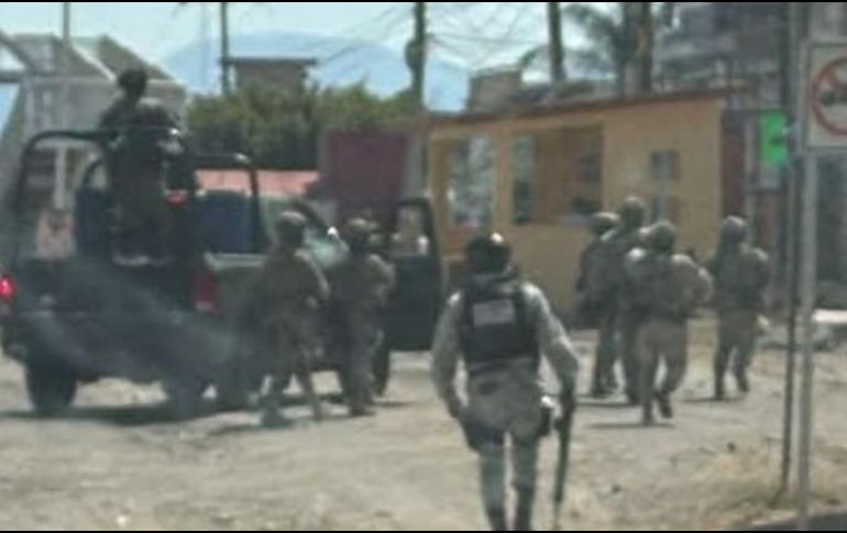 Al momento se desconoce el saldo de la agresión en contra de los uniformados. ESPECIAL