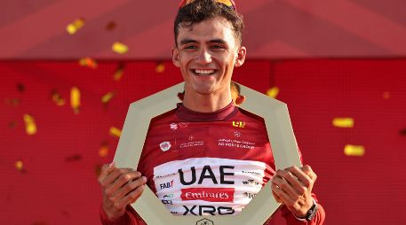 Del Toro partía desde la tercera posición del ranking mundial, pero su victoria en el UAE Tour 2026 transformó por completo el escenario. AFP/ F. SENNA.