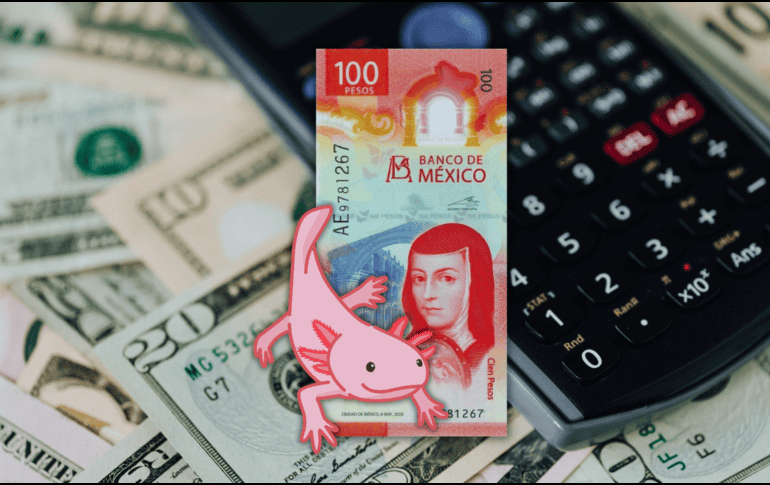 Al arranque de la jornada, el peso mexicano se cotiza en 17.18 unidades por dólar (A las 07:35 horas), lo que representa una apreciación del 0.11 por ciento con relación a ayer. ESPECIAL / CANVA