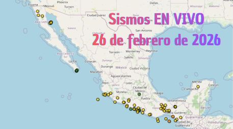 EN VIVO | Sismos en México | Jueves 26 de febrero. ESPECIAL / SSN