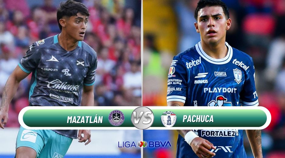 Mazatlán recibe a Pachuca en un duelo en el que buscan distintos objetivos en el Clausura 2026. ESPECIAL / IMAGO7 y CANVA