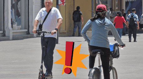 Las autoridades capitalinas ya definieron los lineamientos para la circulación de bicicletas eléctricas y patines eléctricos. EL INFORMADOR / ARCHIVO