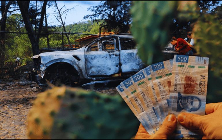 El control de sus gastos está detallado en diversas hojas hechas a mano o a computadora en las que se documentó los cientos de miles de pesos que pagó bajo diversas claves. EFE / ARCHIVO