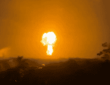 Aunque en la zona hay viviendas cercanas al punto de la emergencia de manera preliminar no se registran heridos. X/@EL TIEMPO