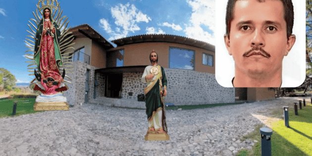 El Mencho: Los objetos religiosos encontrados en su escondite en Tapalpa