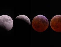 Durante la fase total, la atmósfera terrestre actúa como un filtro: desvía y deja pasar únicamente la luz rojiza del Sol. NASA