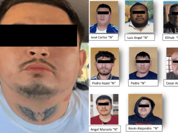 A los detenidos tras el operativo en Matamoros se les aseguraron armas de alto poder, cartuchos, equipo táctico y vehículos. X / @OHarfuch