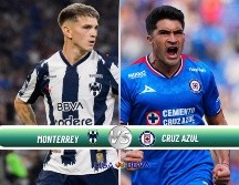 Monterrey recibe a Cruz Azul en choque por los primeros puestos del Clausura 2026. ESPECIAL / IMAGO7 y CANVA
