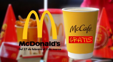 De esta manera puedes conseguir un café completamente gratis en McDonald's. EL INFORMADOR / ARCHIVO