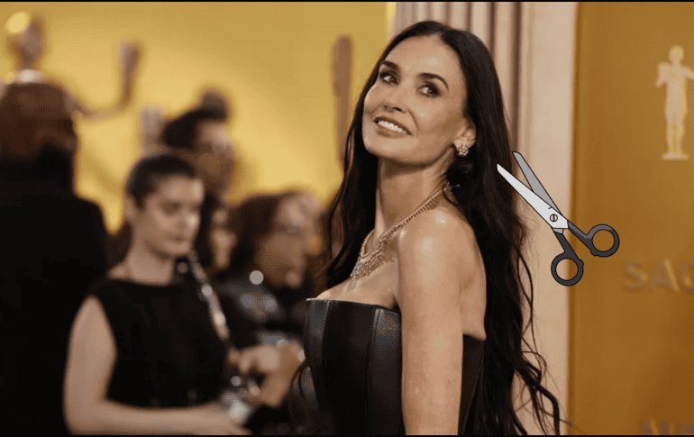 La actriz posó para Gucci luciendo su nuevo look. EFE / ARCHIVO