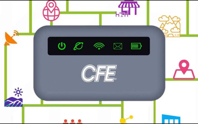 El módem inalámbrico de la CFE garantiza conexión a internet donde sea que estés desde 150 pesos. ESPECIAL / CFE