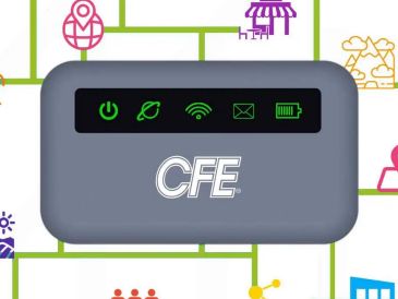 El módem inalámbrico de la CFE garantiza conexión a internet donde sea que estés desde 150 pesos. ESPECIAL / CFE